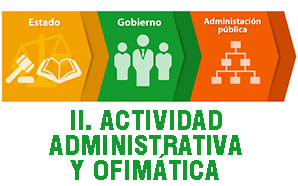 II. ACTIVIDAD ADMINISTRATIVA Y OFIMÁTICA (AAE)